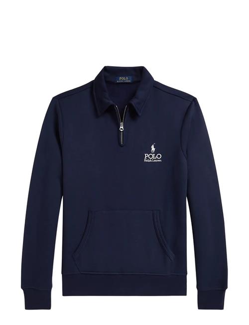 Polo Ralph Lauren | Logo Fleece Collared Sweatshirt | M