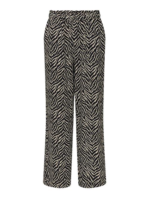 ONLY Bukser 'ONLKatty'  creme / sort