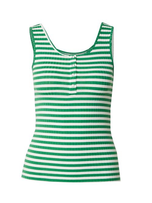 JDY Overdel 'JDYFRANSISKA'  grøn / hvid