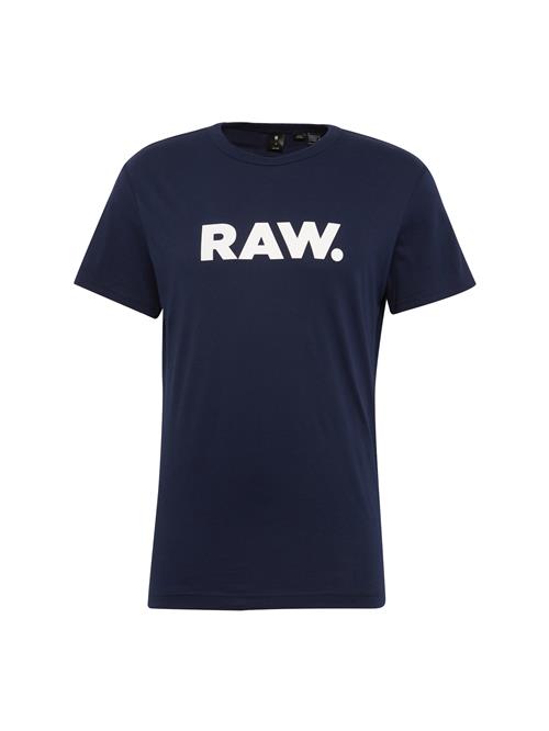 G-STAR Bluser & t-shirts 'Holorn'  natblå / hvid