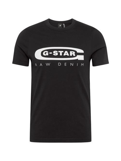 G-STAR Bluser & t-shirts 'Graphic 4'  sort / hvid