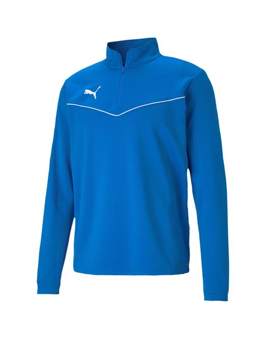PUMA Sportsweatshirt 'TeamRise'  blå / hvid