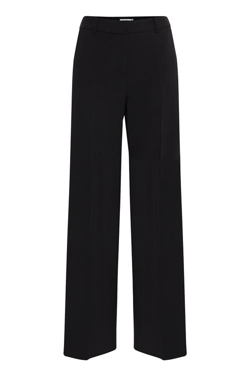 b.young Bukser med fals 'Danta'  sort