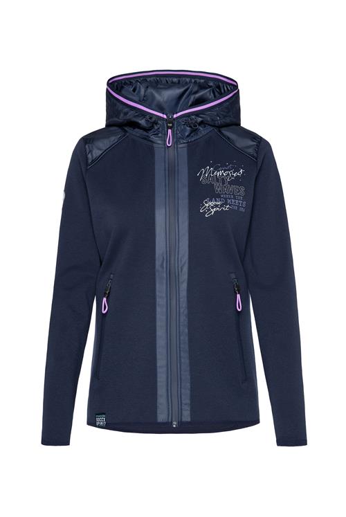 Soccx Sweatjakke 'Meerliebe III'  blå
