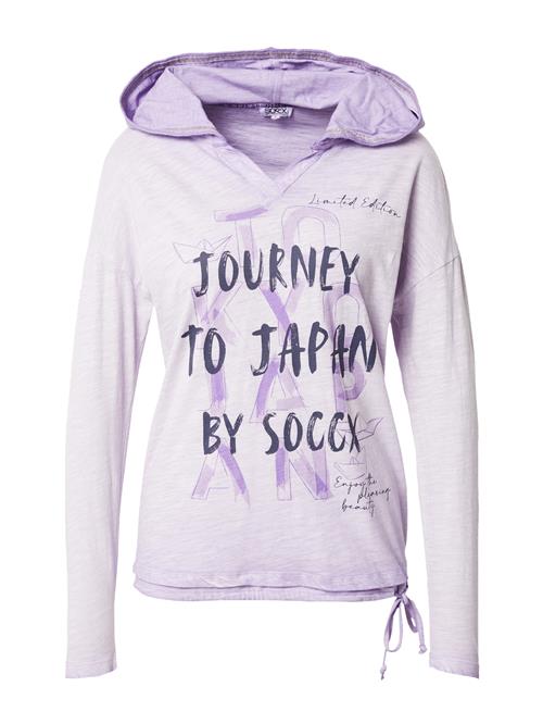 Soccx Shirts  marin / lilla / mørkelilla