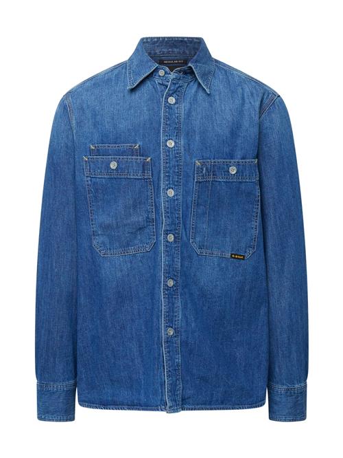 G-STAR Skjorte 'Nimes'  blue denim