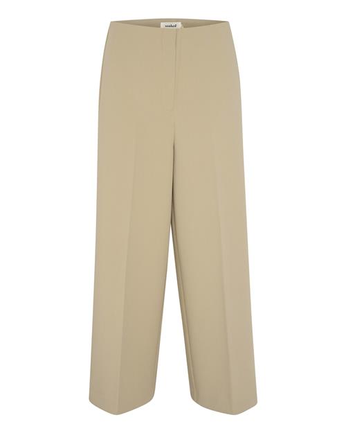 SOAKED IN LUXURY Bukser med fals 'Corinne'  oliven