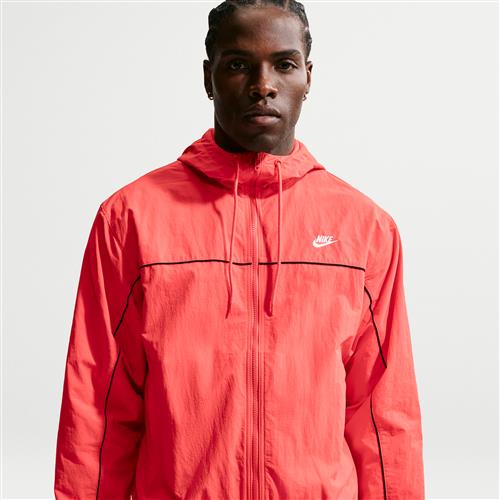 Nike Club-jakke med hætte til mænd - Orange