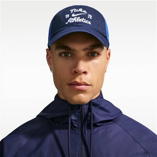 Ustruktureret Nike Club-kasket - blå