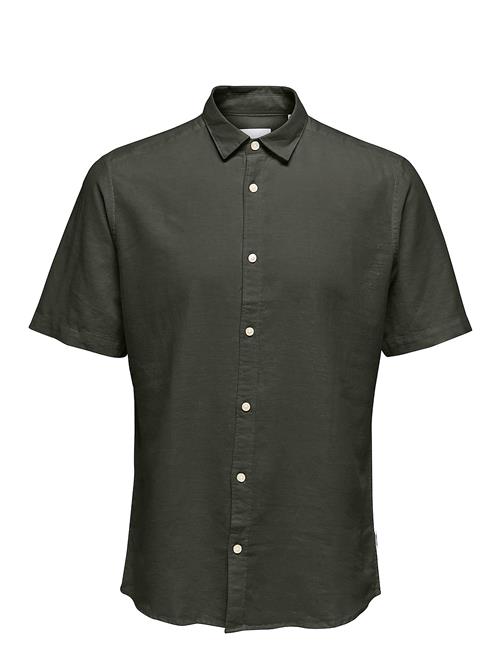 ONLY & SONS | Onscaiden Life Ss Solid Linen Blend Noos | L
