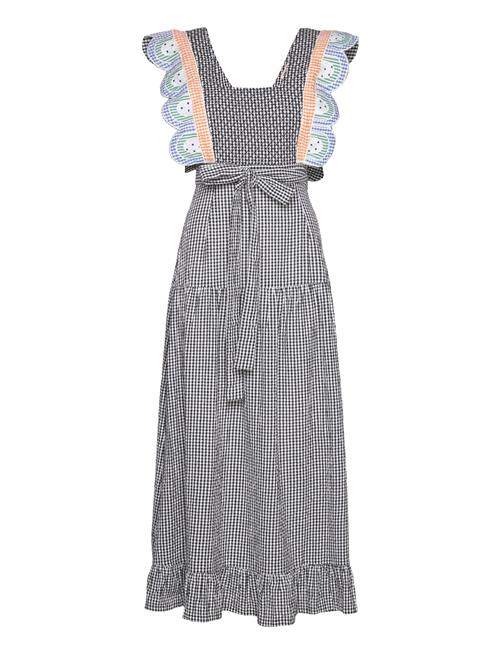 Stella Nova | Checked Wrap-Around Dress | 40