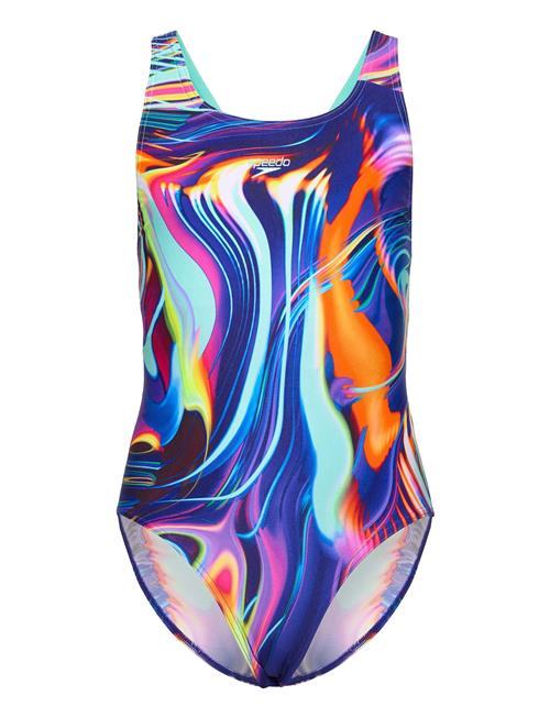 Speedo | Girls Digital Allover Leaderback | 176