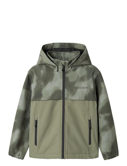 name it | Nkmalfa08 Softshell Jacket Block Aop Fo | 116