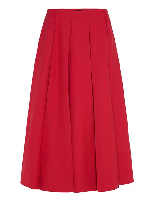 Mango | Wool-Blend Pleated Skirt | 34