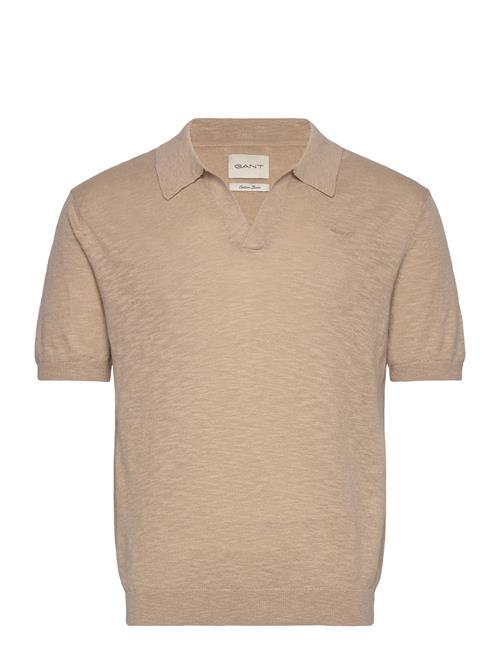 GANT | Linen Blend Ss Polo | S