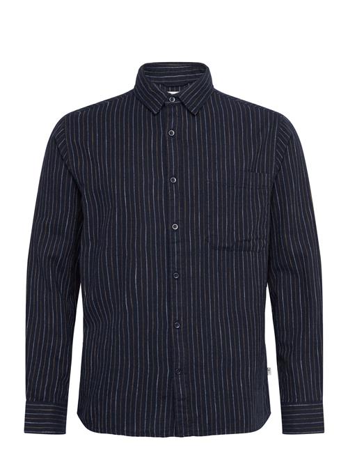 Knowledge Cotton Apparel | Organic Cotton Striped Shirt Gots | XXL