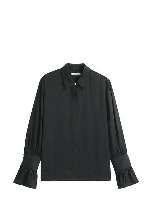 Tommy Hilfiger | Sateen Ruffle Cuff Ls Shirt | 38