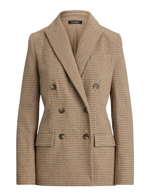 Lauren Ralph Lauren | Double-Breasted Wool-Blend Twill Blazer | 40