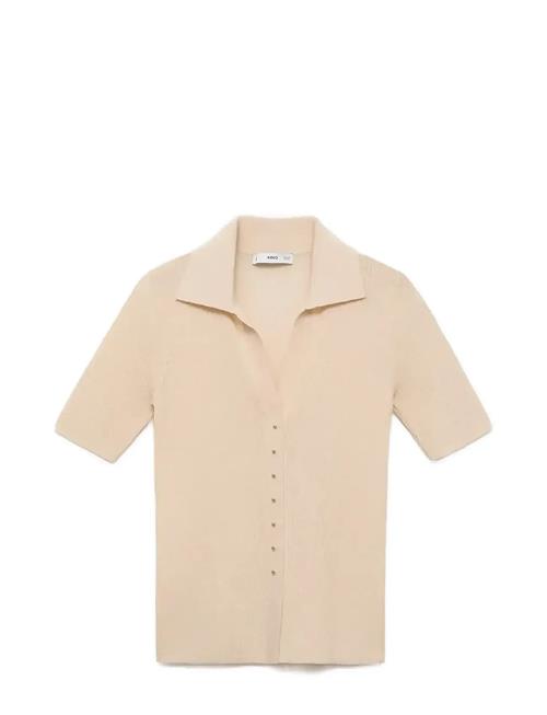 Mango | Ribbed Polo-Neck Sweater | L