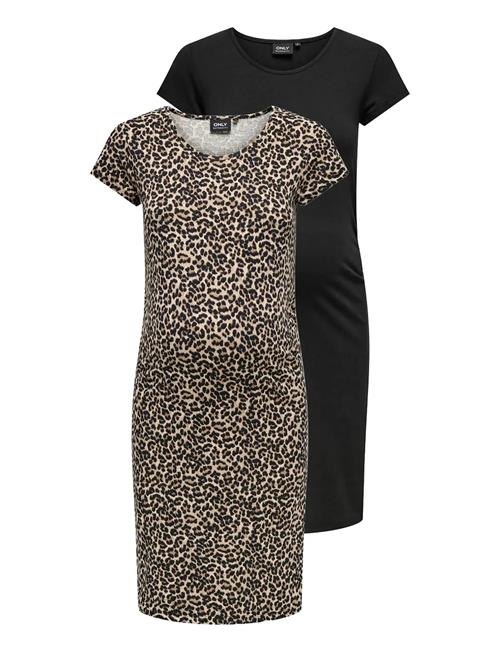 Only Maternity | Olmlovely Life S/S Dress 2-Pck Noos | XS