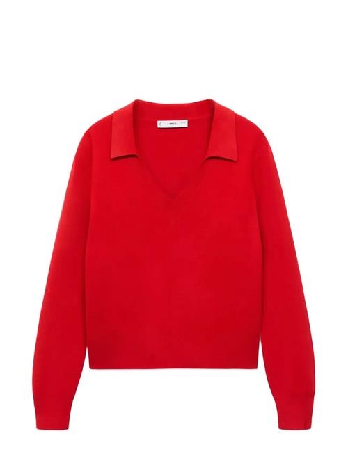 Mango | Fine-Knit V-Neck Sweater | XL