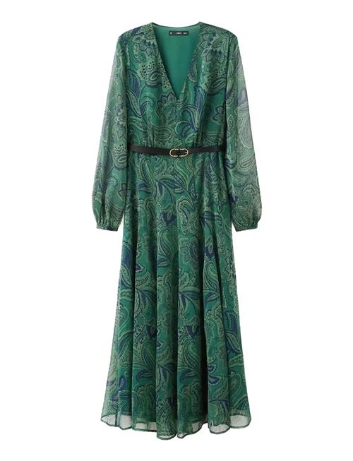 Mango | Belt Printed Dress | XL