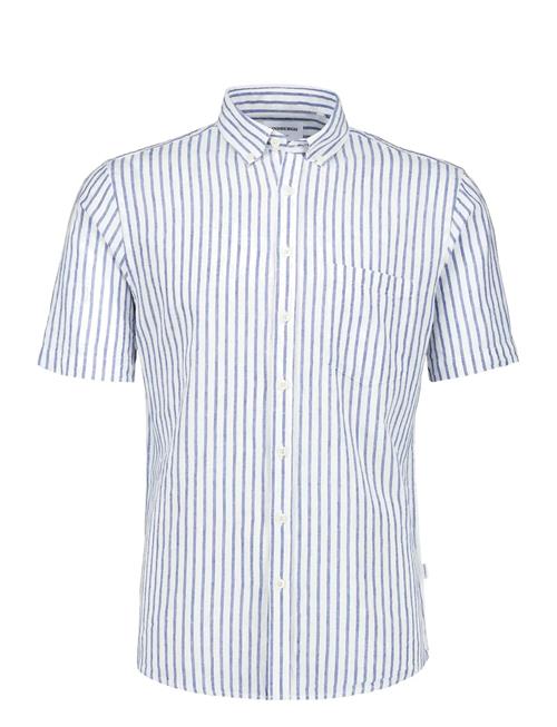 Lindbergh | Striped Cotton/Linen Shirt S/S | S
