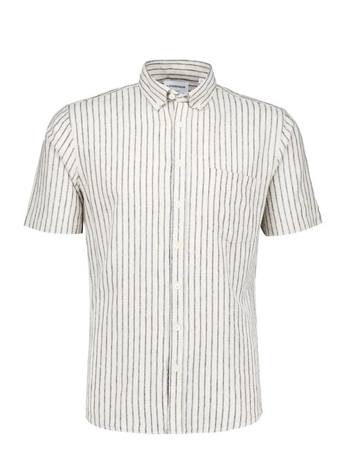 Lindbergh | Striped Cotton/Linen Shirt S/S | S