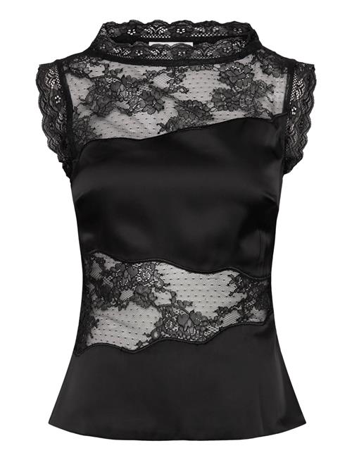 Malina | Desire Lace Trimmed Cut Out Top | 42