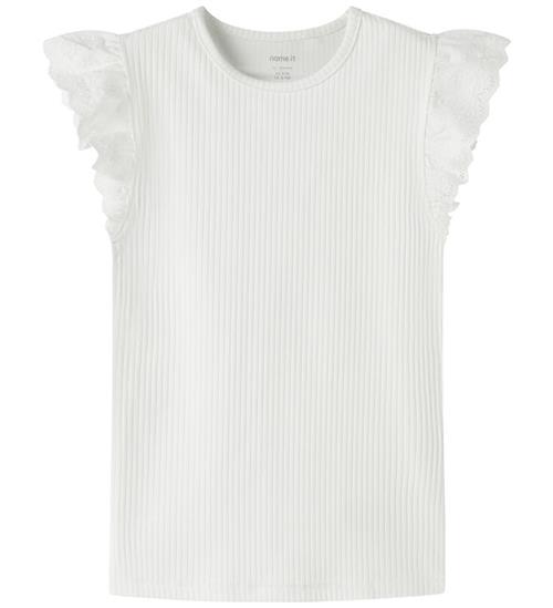 Name It Top - Rib - NkfHavelle - Bright White