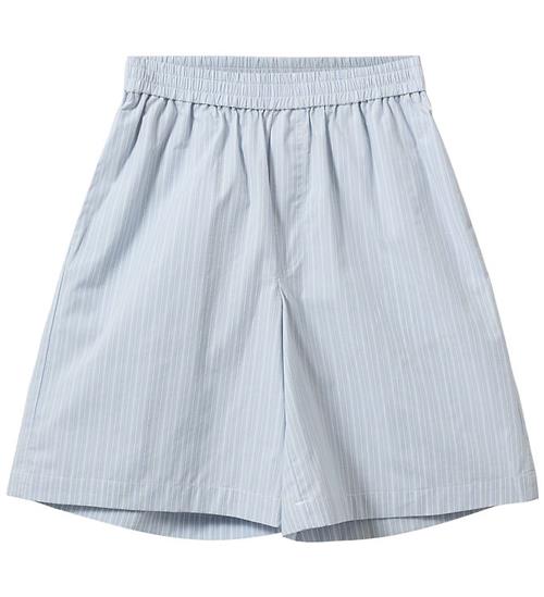 Sofie Schnoor Shorts - NejahSY - Light Blue Striped