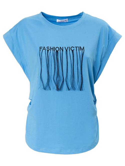 Influencer Shirts  blå / sort