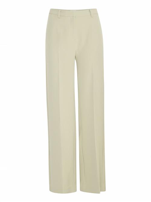 Oxmo Bukser med fals 'Lexi'  uldhvid