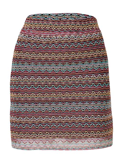 KOROSHI Nederdel  turkis / pastelgul / pink / rød