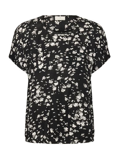 Kaffe Bluse 'KABeathe Stanley'  sort / hvid