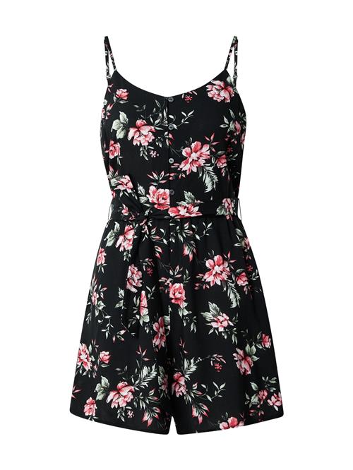 ONLY Jumpsuit 'ONLNOVA'  pastelgrøn / pastelpink / lys rød / sort