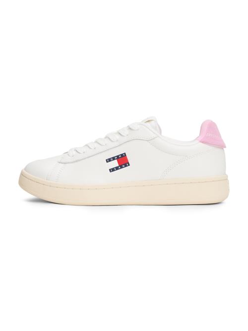 Tommy Jeans Sneaker low 'ARCHIVE 98'  ecru / navy / lys pink / rød