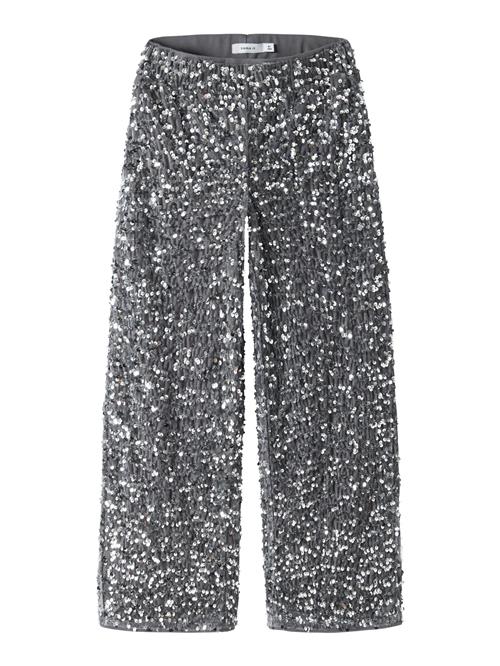 NAME IT Paillet Wide Bukser Runica Lava Smoke
