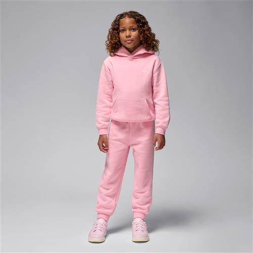 Jordan Brooklyn Fleece-hættetrøjesæt i to dele til mindre børn - Pink