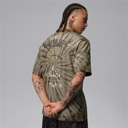 Jordan Brooklyn Tie-Dye Festival-T-shirt til mænd - brun