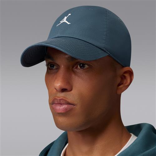 Ustruktureret Jordan Club-kasket med buet skygge - blå