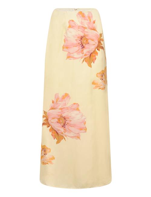 Malina | Tessa Satin Slip Maxi Skirt | S