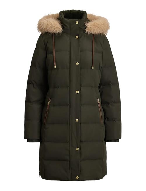 Lauren Ralph Lauren | Faux-Fur-Trim Hooded Down Coat | S