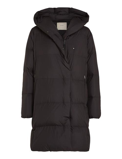 Calvin Klein | Lw Padded Funnel Neck Wrap Coat | M