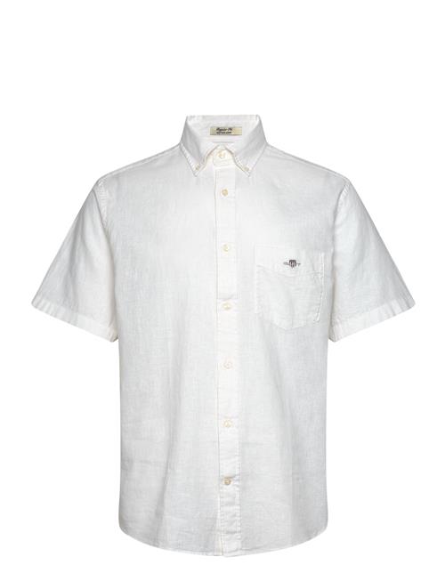 GANT | Reg Cotton Linen Ss Shirt | XXXL