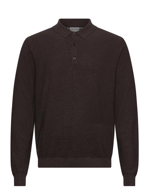 Lindbergh Black | 100 Merino Polo Knit | L