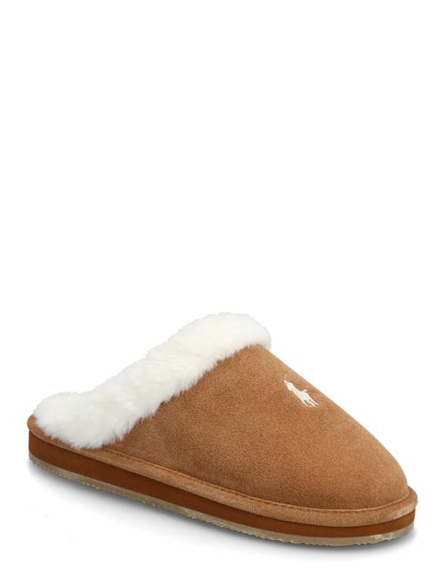 Polo Ralph Lauren | Pony Suede & Faux-Fur Slipper | 40