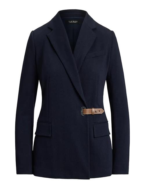 Lauren Ralph Lauren | Buckle-Trim Herringbone Jacquard Blazer | 44