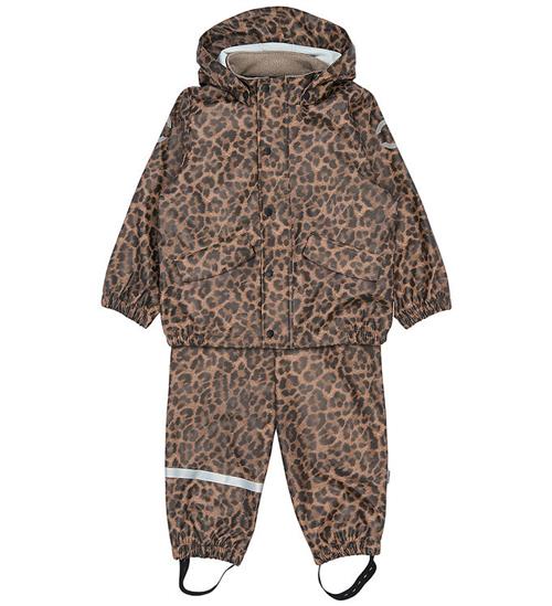 Mikk-Line Regntøj m/u Seler - PU - Recycled - Leo