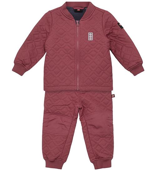 LEGOÂ® Wear Termotøj m. Fleece - Quiltet - LWSaku 612 - Mørk Rosa